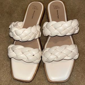 Time & Tru memory foam sandals